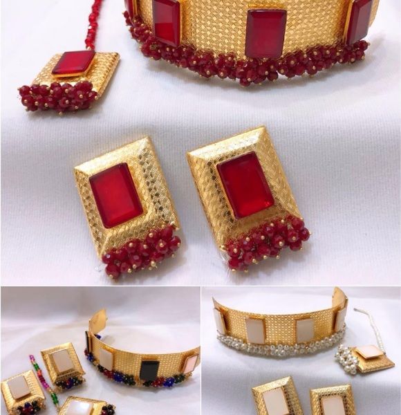 Egyptian Style Gold Plated Set 