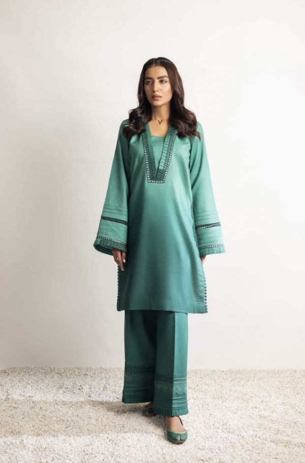 JADE Intermix Fabric Shirt By Nuriyaa