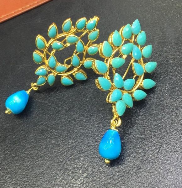 Kundan Tops (Blue)