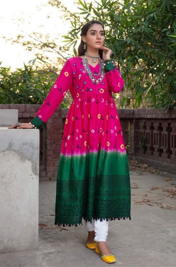 SABZ-E-GULAAB Chunri Inspired Designed By Nuriyaa