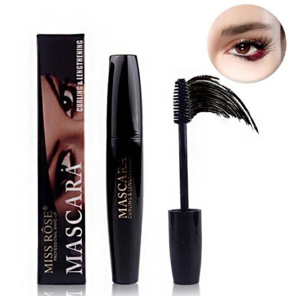 Miss Rose Mascara Long Lasting Waterproof Black