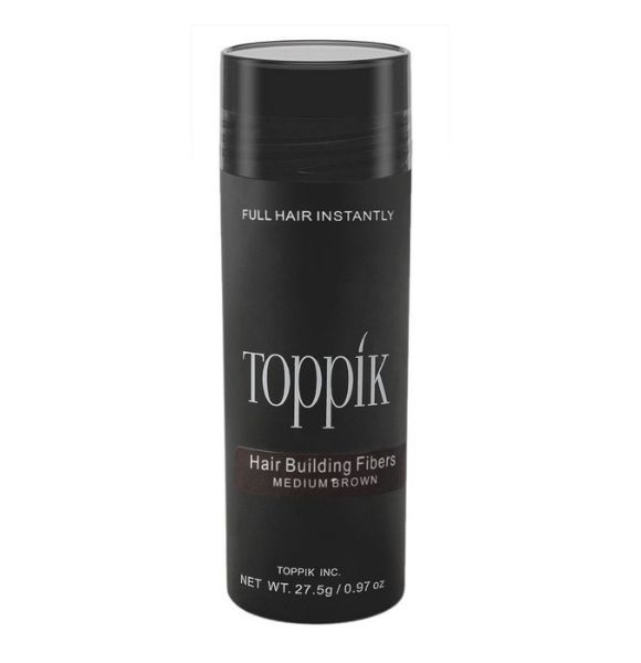 Toppik Hair Building Fibers, Medium Brown, 27.5g