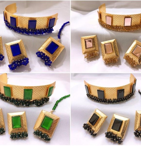 Egyptian Style Gold Plated Set 
