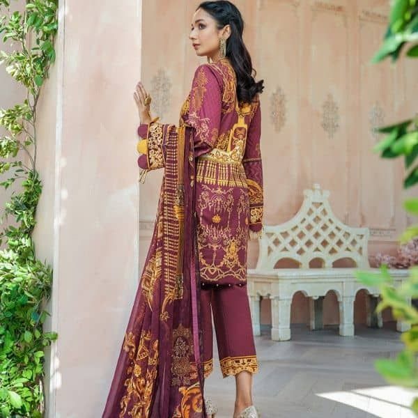 Encima Embroidered Organza 3-Piece Suit GL-01 Cielo By Gulaal Lawn 2020 Volume I