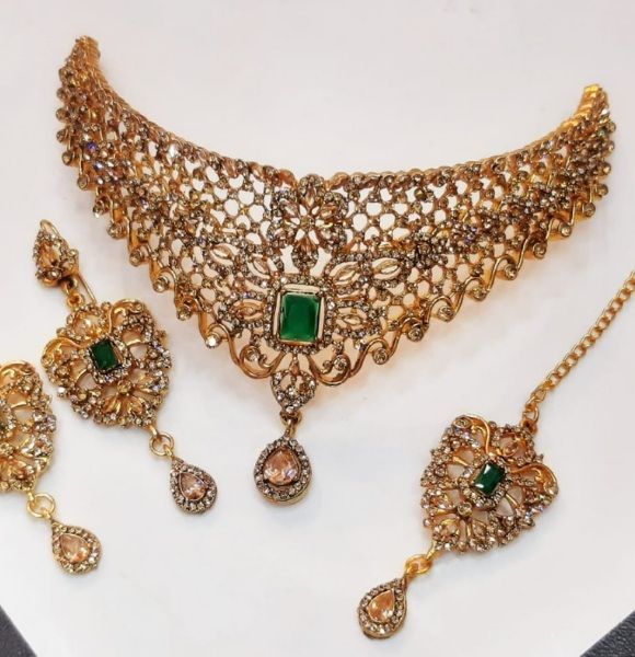 Indian Jarao Set (Green)