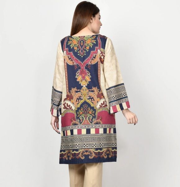 EMBROIDERED KHADDAR SHIRT