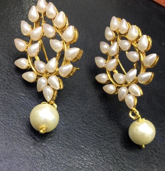 Kundan Tops (White Shade)