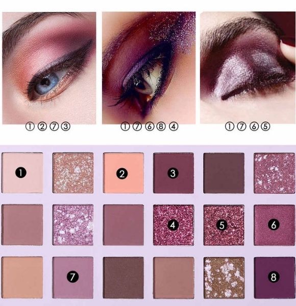 Nude Eyeshadow Pallete Kit 18 Colors High Pigment