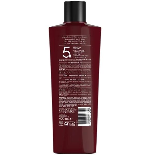 Original TRESemme Keratin Smooth Shampoo (UK) - 400ML