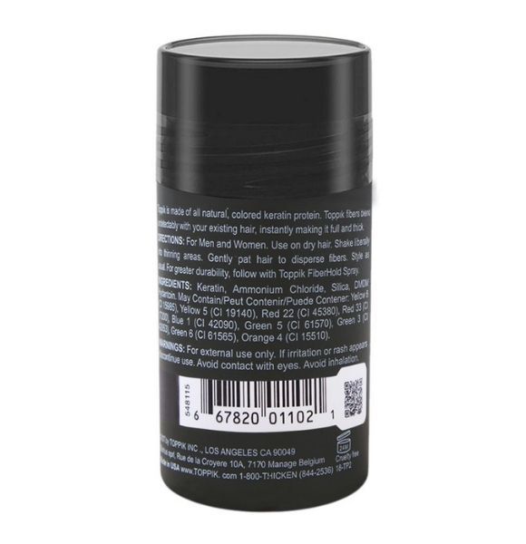 Toppik Hair Building Fibers, Dark Brown, 12g