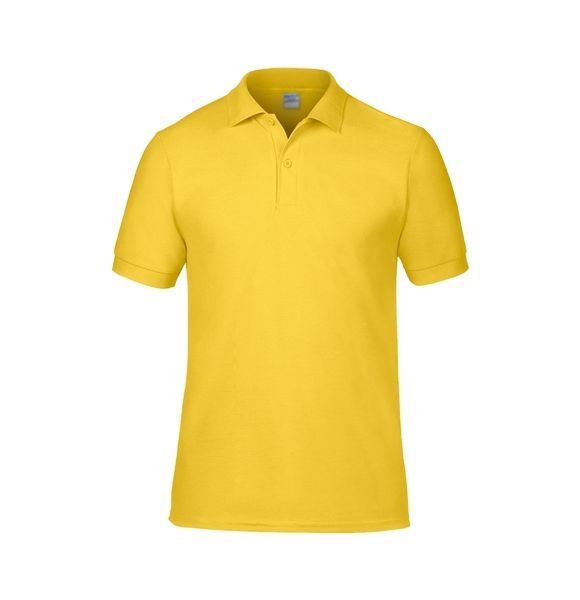 Yellow T-Shirt with Collar
