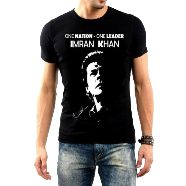One Nation – One Leader Imran Khan Tshirt