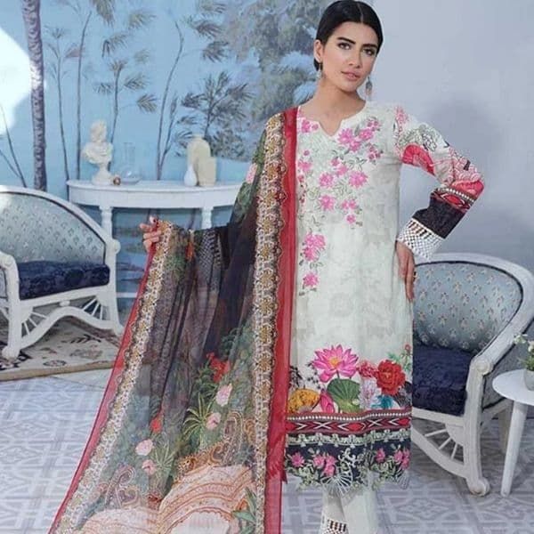 F-531-UNSTITCHED FLORENCE LAWN