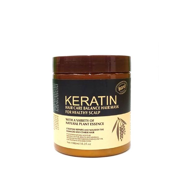 Keratin Hair Care Balance Hair Mask & Treatment for Healthy Scalp 1000 ml