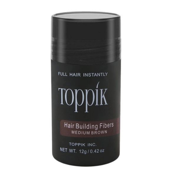 Toppik Hair Building Fibers, Medium Brown, 12g