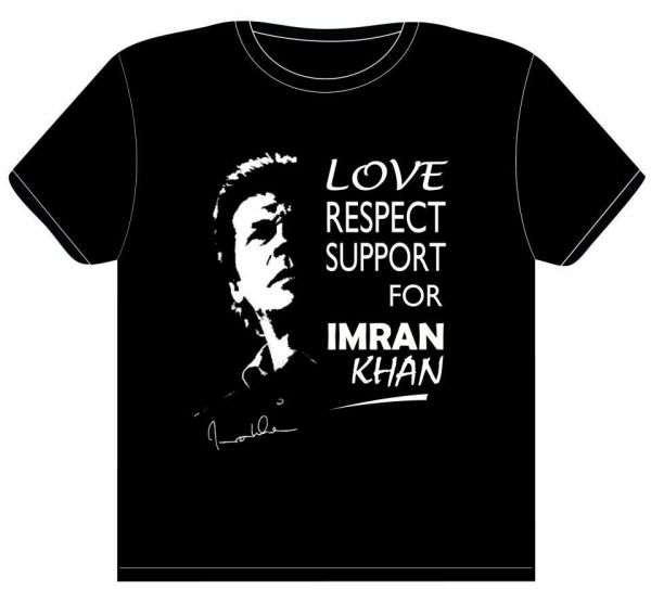 Love Respect Support For Imran Khan T-Shirt