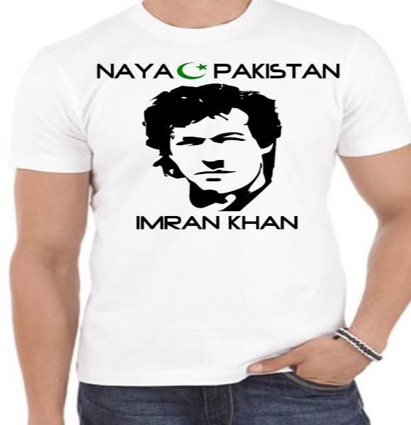 Naya Pakistan Imran Khan T-Shirt English