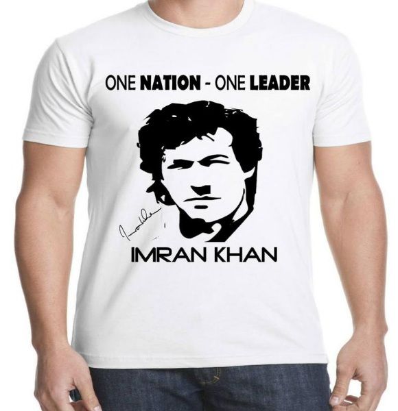 Imran Khan Signature T-shirt – One Nation One Leader